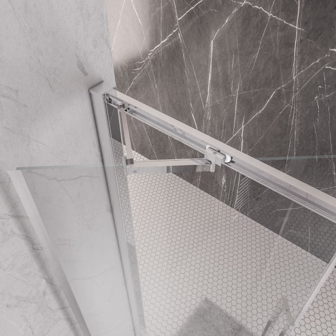 Eastbrook  Corniche 2000 8mm 700mm Infold Door Chrome   49.7022