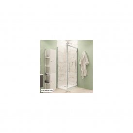 Eastbrook Corniche 8mm Side Panel 2000mm x 800mm Chrome   49.3119