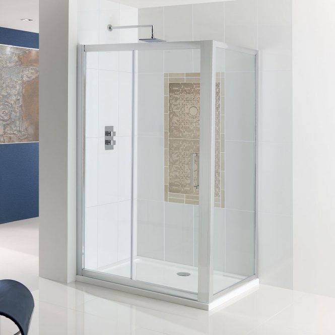 Eastbrook  Corniche Easy Clean 1000mm Slider Silver   69.0075