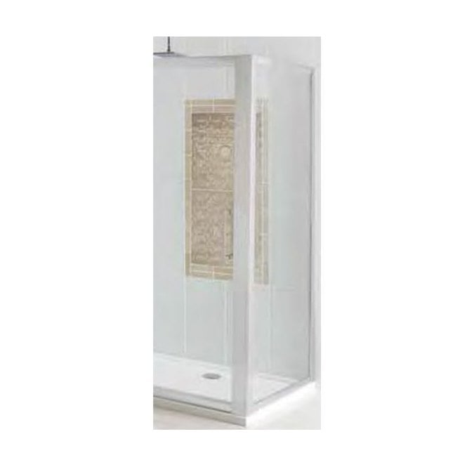 Eastbrook  Corniche Easy Clean 700mm Side Panel Silver   69.0106