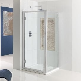 Eastbrook Corniche Easy Clean 760mm Side Panel Silver   69.0107