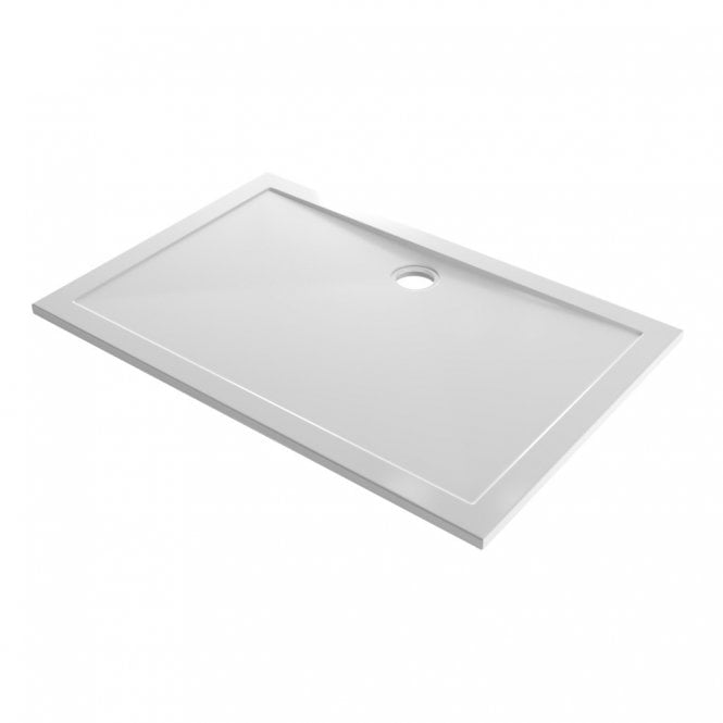 Eastbrook  Corsair 1000mm x 760mm 28mm Shower Tray White   159.1103