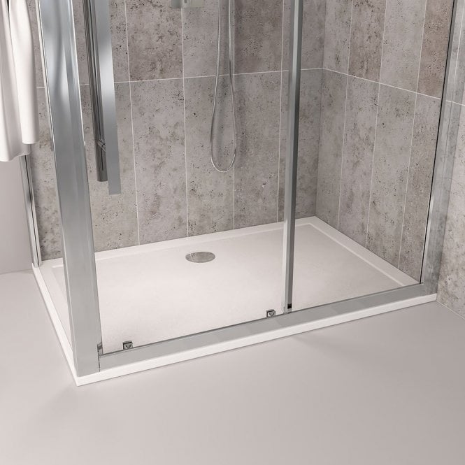 Eastbrook  Corsair 1200mm x 700mm 28mm Shower Tray White   159.1108