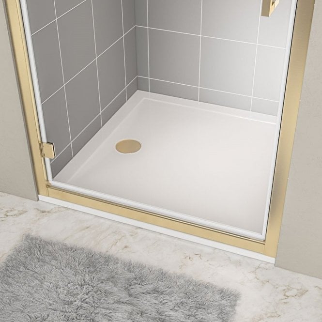 Eastbrook  Corsair 800mm x 800mm Square 28mm Shower Tray White   159.1003