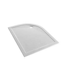 Eastbrook Corsair Anti Slip 1100mm x 800mm Offset Quadrant Right Hand 28mm Shower Tray White   159.2302