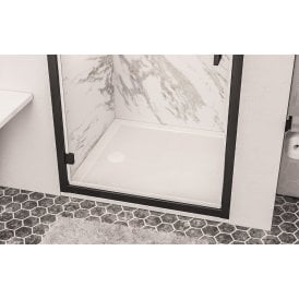 Eastbrook Corsair Anti Slip 760mm x760mm Square 28mm Shower Tray White   159.2002