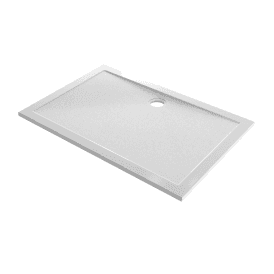 Eastbrook Corsair Anti Slip 900mm x 760mm 28mm Shower Tray White   159.2101