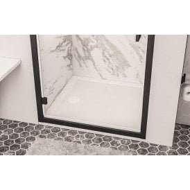 Eastbrook Corsair Anti Slip 900mm x 900mm Square 28mm Shower Tray White   159.2004