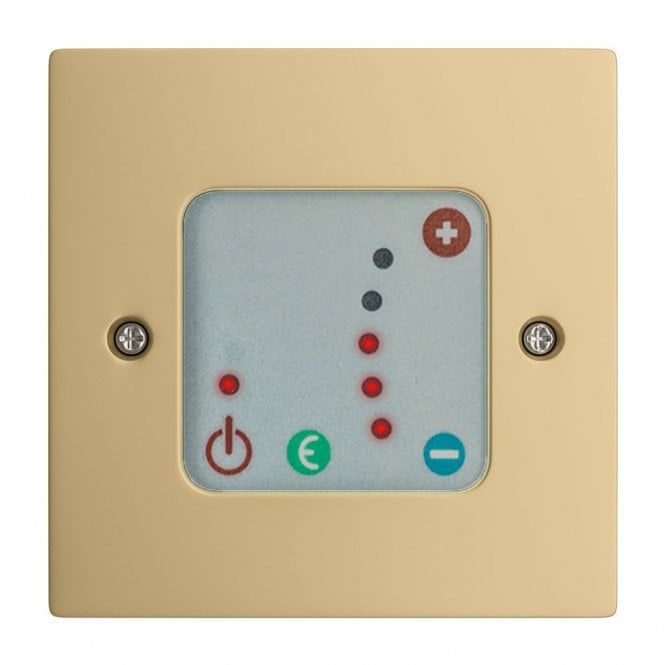 Eastbrook  Crafton II Temperature Control Panel Brass Effect   67.0014