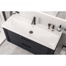 Eastbrook Cranham 120cm Single Bowl Floor Standing Ceramic Basin 77.1004