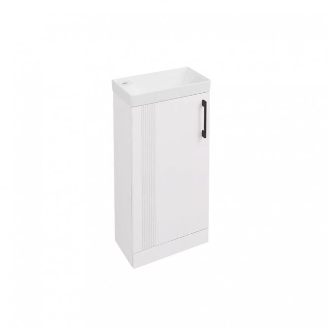 Eastbrook  Cranham 40cm Cloakroom Washbasin Unit Matt White 77.0027