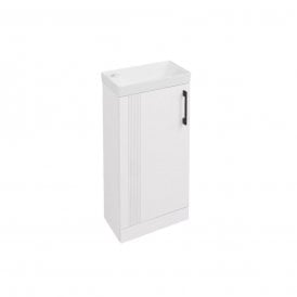 Eastbrook Cranham 40cm Cloakroom Washbasin Unit Matt White 77.0027