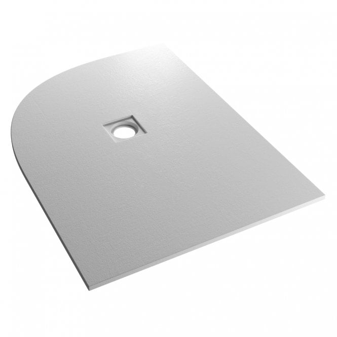 Eastbrook  Crossland 1200mm x 900mm Left Hand Quadrant Slate Tray Light Grey   159.3226