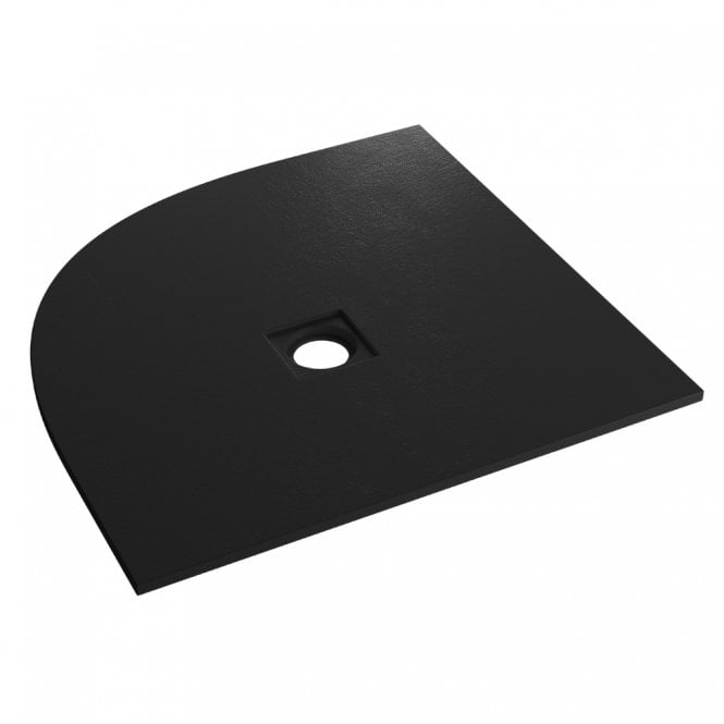 Eastbrook  Crossland 800mm Quadrant Slate Tray Black   159.3057