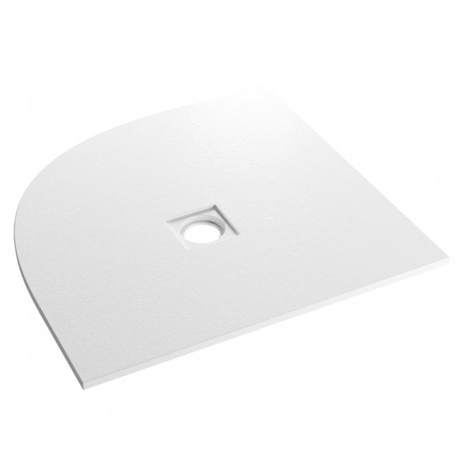 Eastbrook  Crossland 900mm Quadrant Slate Tray White   159.3063