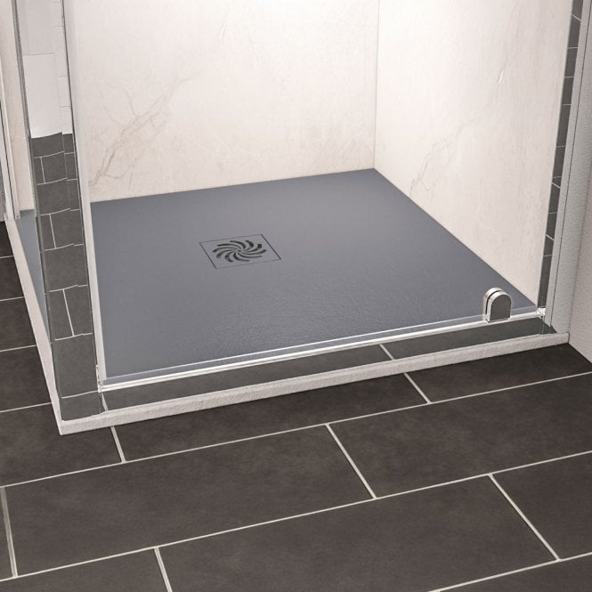Eastbrook  Crossland 900mm x 900mm Square Slate Tray Light Grey   159.3202