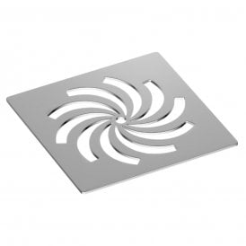 Eastbrook Crossland Waste Cover Chrome   159.3101