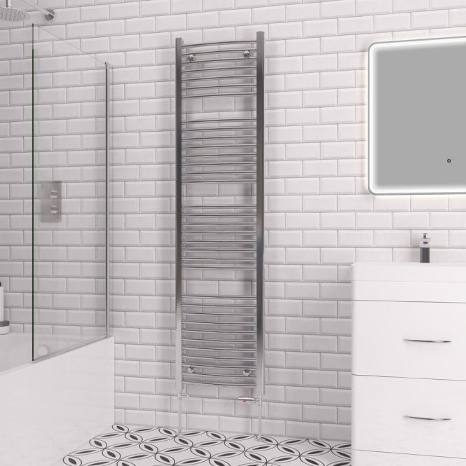 Eastbrook  Curved Biava Multirail 1720mm x 450mm Chrome   41.0295