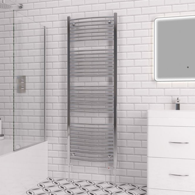 Eastbrook  Curved Biava Multirail 1720mm x 600mm Chrome   41.0296