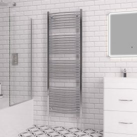 Eastbrook Curved Biava Multirail 1720mm x 600mm Chrome   41.0296
