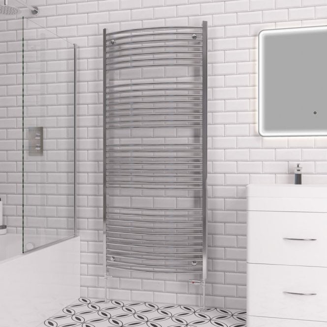 Eastbrook  Curved Biava Multirail 1720mm x 750mm Chrome   41.0297