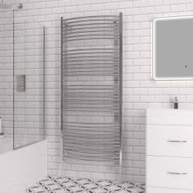 Eastbrook Curved Biava Multirail 1720mm x 750mm Chrome   41.0297