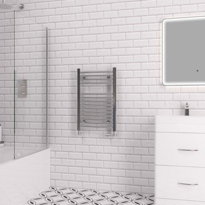 Eastbrook  Curved Biava Multirail 688mm x 450mm Chrome   41.0289