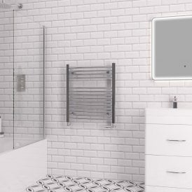 Eastbrook Curved Biava Multirail 688mm x 600mm Chrome   41.0290