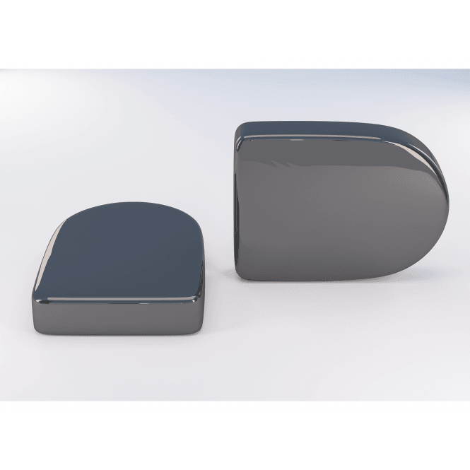 Eastbrook  D Shaped Vent Cap (Pair) Anthracite   101.0008
