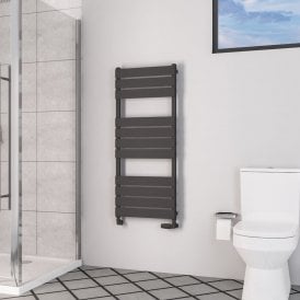 Eastbrook Deddington 1200mm x 500mm Towel Rail Type 10 Matt Anthracite   89.0872