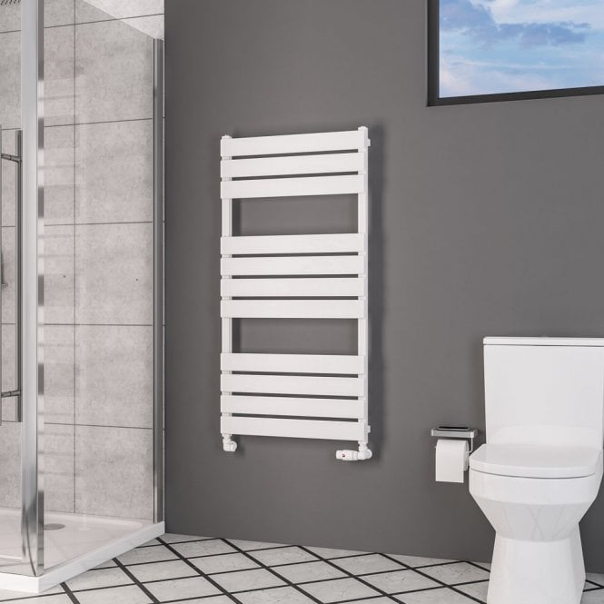 Eastbrook  Deddington 1200mm x 600mm Towel Rail Type 10 Gloss White   89.0860