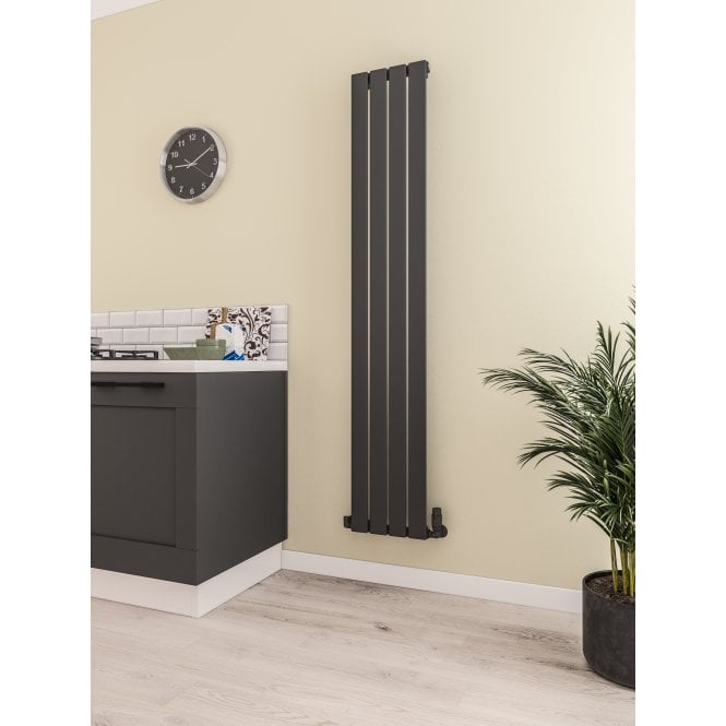 Eastbrook  Deddington 1800mm x 310mm Radiator Matt Anthracite   89.0863
