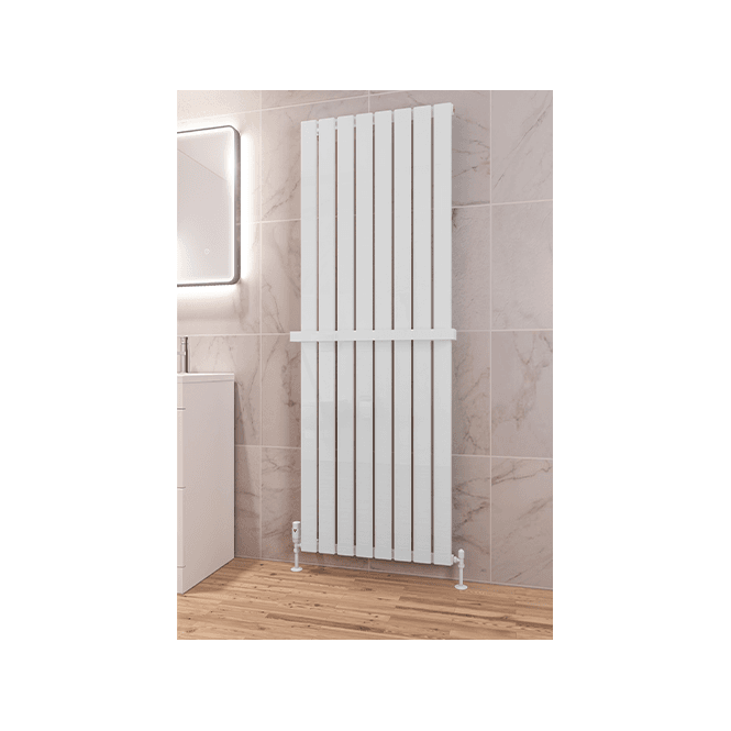 Eastbrook  Deddington 1800mm x 390mm Radiator Gloss White   89.1511