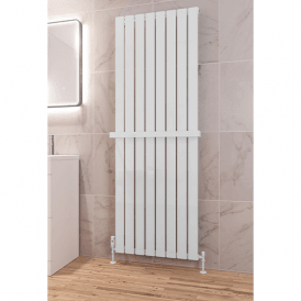 Eastbrook Deddington 1800mm x 390mm Radiator Gloss White   89.1511