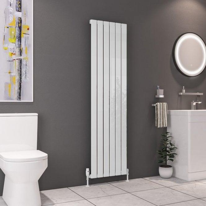 Eastbrook  Deddington 1800mm x 470mm Radiator Gloss White   89.0851