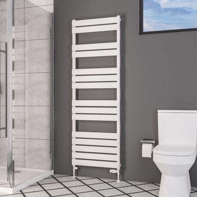 Eastbrook  Deddington 1800mm x 600mm Towel Rail Gloss White   89.0862
