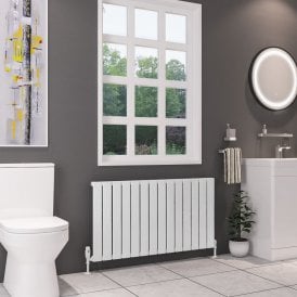 Eastbrook Deddington 600mm x 1110mm Radiator Gloss White   89.1494