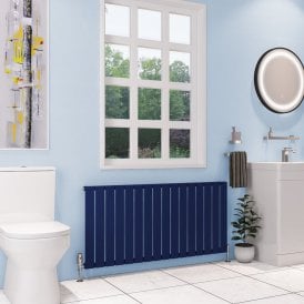 Eastbrook Deddington 600mm x 1270mm Radiator Matt Cobalt Blue   89.1506