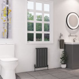 Eastbrook Deddington 600mm x 390mm Radiator Matt Anthracite   89.1495