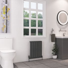 Eastbrook Deddington 600mm x 470mm Radiator Matt Anthracite   89.1496