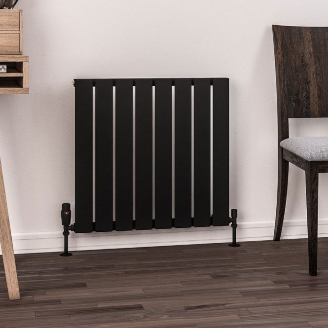 Eastbrook  Deddington 600mm x 630mm Radiator Matt Black   89.1499