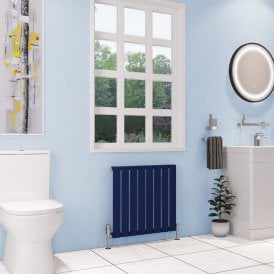 Eastbrook Deddington 600mm x 630mm Radiator Matt Cobalt Blue   89.1503