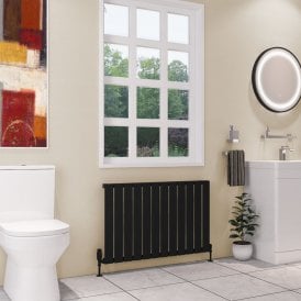 Eastbrook Deddington 600mm x 950mm Radiator Matt Black   89.1501