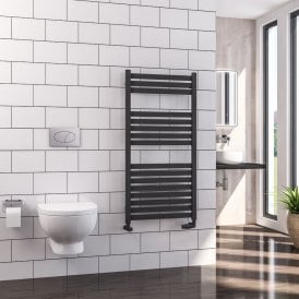 Eastbrook Defford 1200mm x 600mm Towel Rail Matt Anthracite   89.1289