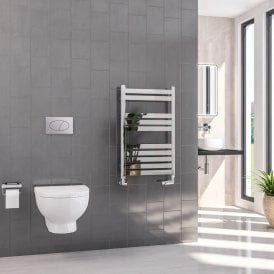 Eastbrook Defford 800mm x 500mm Towel Rail Chrome   89.1298
