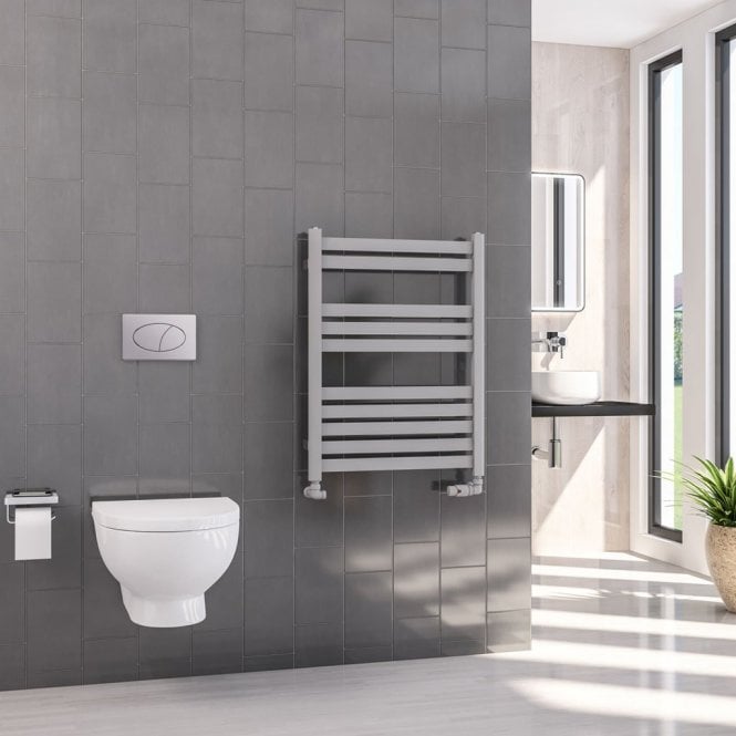 Eastbrook  Defford 800mm x 600mm Towel Rail Matt Grey   89.1281