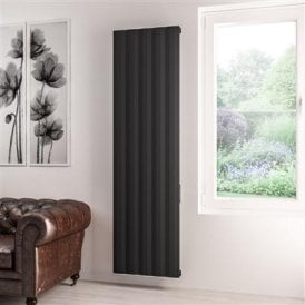 Eastbrook Derwent 1800mm x 504 Dry Element Aluminium Radiator Matt Black   41.0499