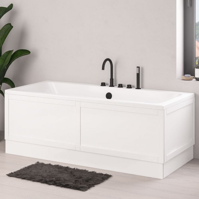 Eastbrook  Diamante 1700mm Shaker Front Panel Gloss White   34.3202