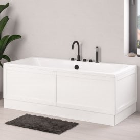 Eastbrook Diamante 1800mm Shaker Front Panel Gloss White   34.3201