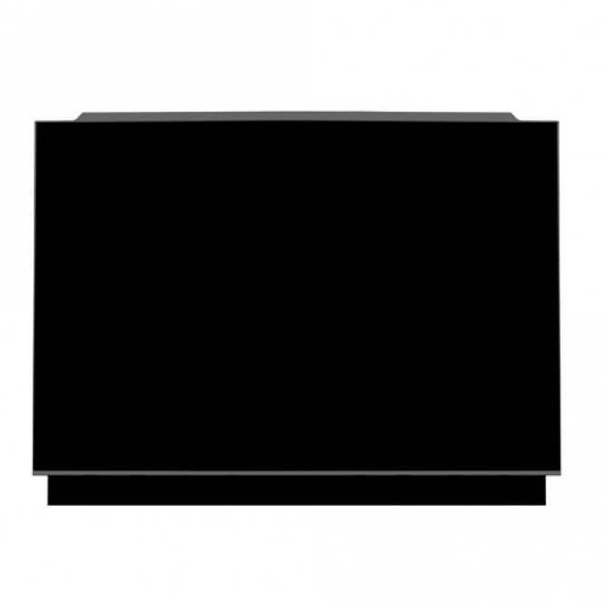 Eastbrook  Diamante 800mm End Panel Black High Gloss   34.07301